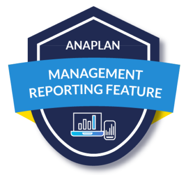 Anaplan Management reporting feature